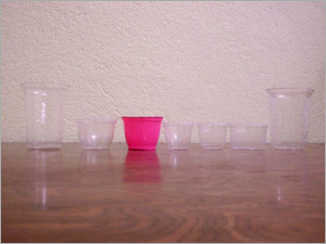  Plastic Disposable Cups