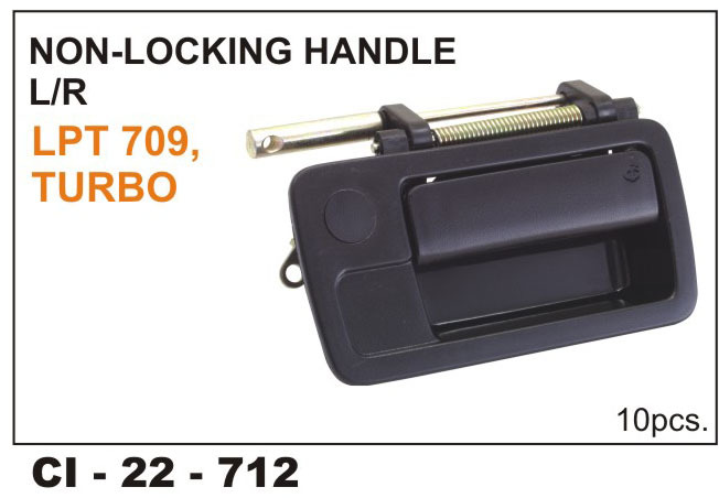 Non Locking Handle L/R LPT 709, TURBO - Suitable for 4 Wheeler Vehicles | Includes Warranty for Enhanced Reliability