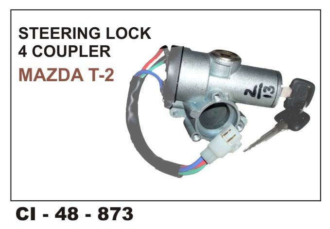 Steering Lock 4 Coupler Mazda Type-2 Warranty: Yes