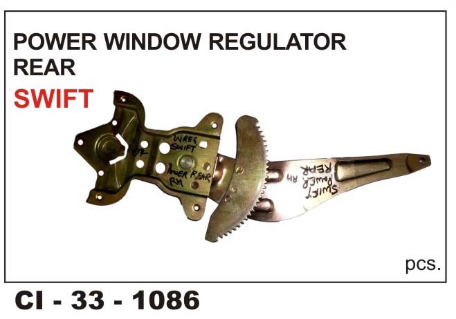 Power Window Regulator REAR SWIFT - Durable Design for 4-Wheeler Performance | Backed by Warranty for Peace of Mind