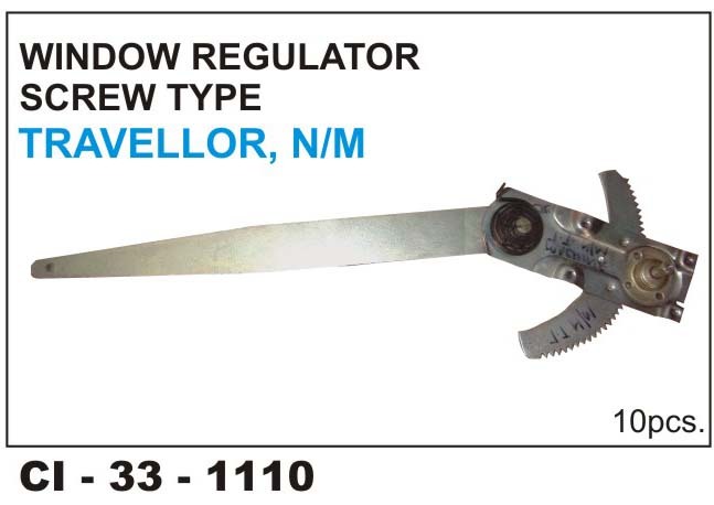 विंडो रेगुलेटर स्क्रू टाइप ट्रैवलर N/M व्हीकल टाइप: 4 व्हीलर