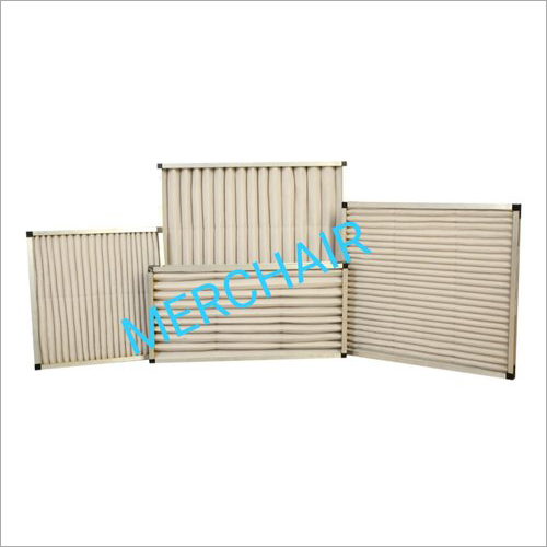 Ahu Air Filter - Hdpe Media And Non Woven Synthetic Media, 610mmx610mmx50mm Dimensions, 90% Particulate Efficiency, Durable Aluminium Mesh, Neoprene Rubber Gasket, Easy To Maintain