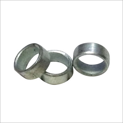 Silver Brass Round Ring Nut