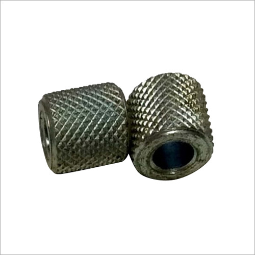 Silver Brass Knurling Insert