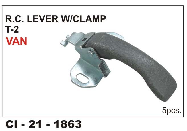R.c Lever W/clamp T-2 Van - Suitable For 4-wheeler Vehicles | Includes Warranty For Enhanced Reliability