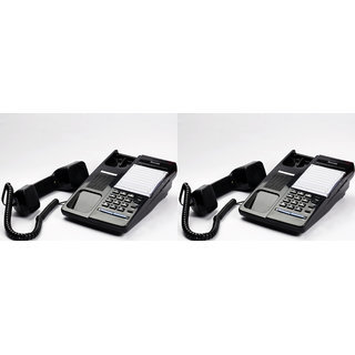 Beetel Basic Telephone - Plastic Material, Standard Inch Dimensions | High Definition Calling, Lcd Display, Adjustable Volume, Call Forwarding