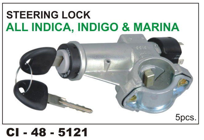 Steering Lock All Indica , Indigo& Marina Vehicle Type: 4 Wheeler