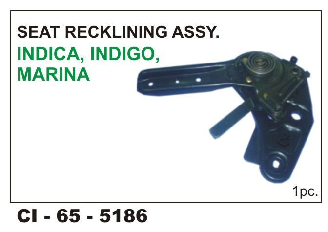 सीट रेकलाइनिंग अस्सी इंडिका, इंडिगो, मरीना वाहन का प्रकार: 4 व्हीलर