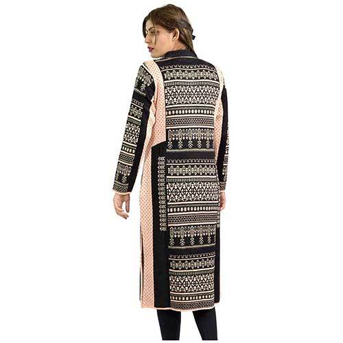 Ladies Printed Kurti - Woolen, Long Sleeve, Available In Multiple Sizes From Xs To Xxxl | Washable, Ideal For Winter Wear