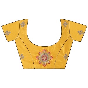 Light Green Designer Choli