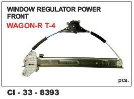 Window Regulator Power - Front for WAGON-R T-4 | 4 Wheeler, Warranty Included