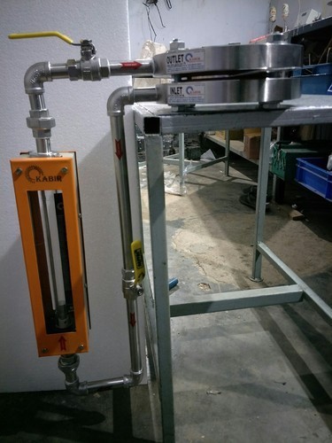 By Pass Rotameter - Color: Silver