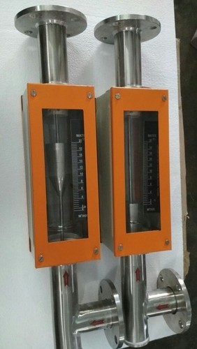 Glasstube Rotameter - Color: Black Gray