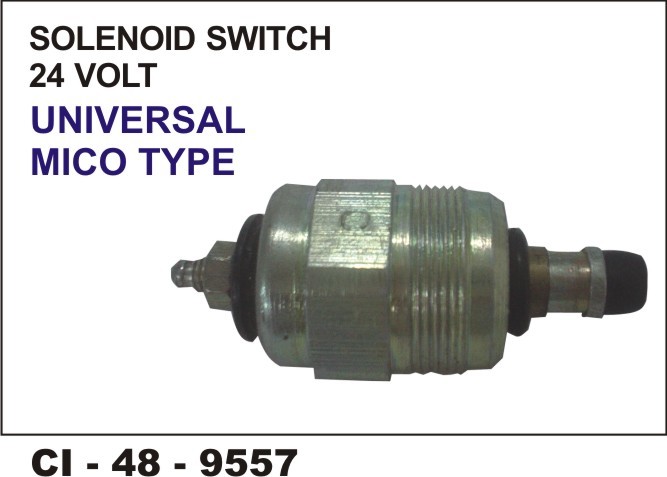 Solenoid Switch 24 Volt UNIVERSAL MICO Type - Durable Design, Customized for 4 Wheeler Vehicles | Warranty Included