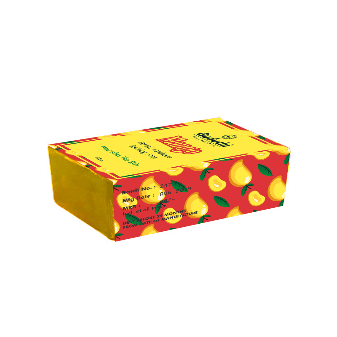Mango Herbal Hand Made Soap Dry Place