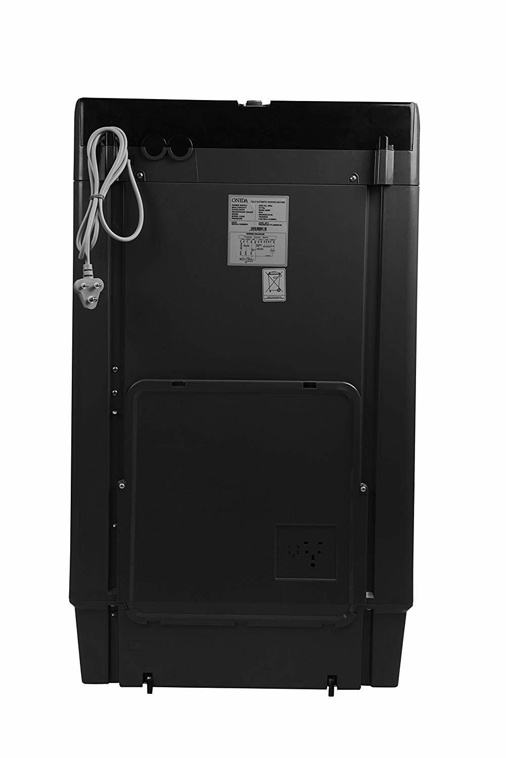 Grey 6.5 Kg Onida Fully Automatic Top Loading Washing Machine
