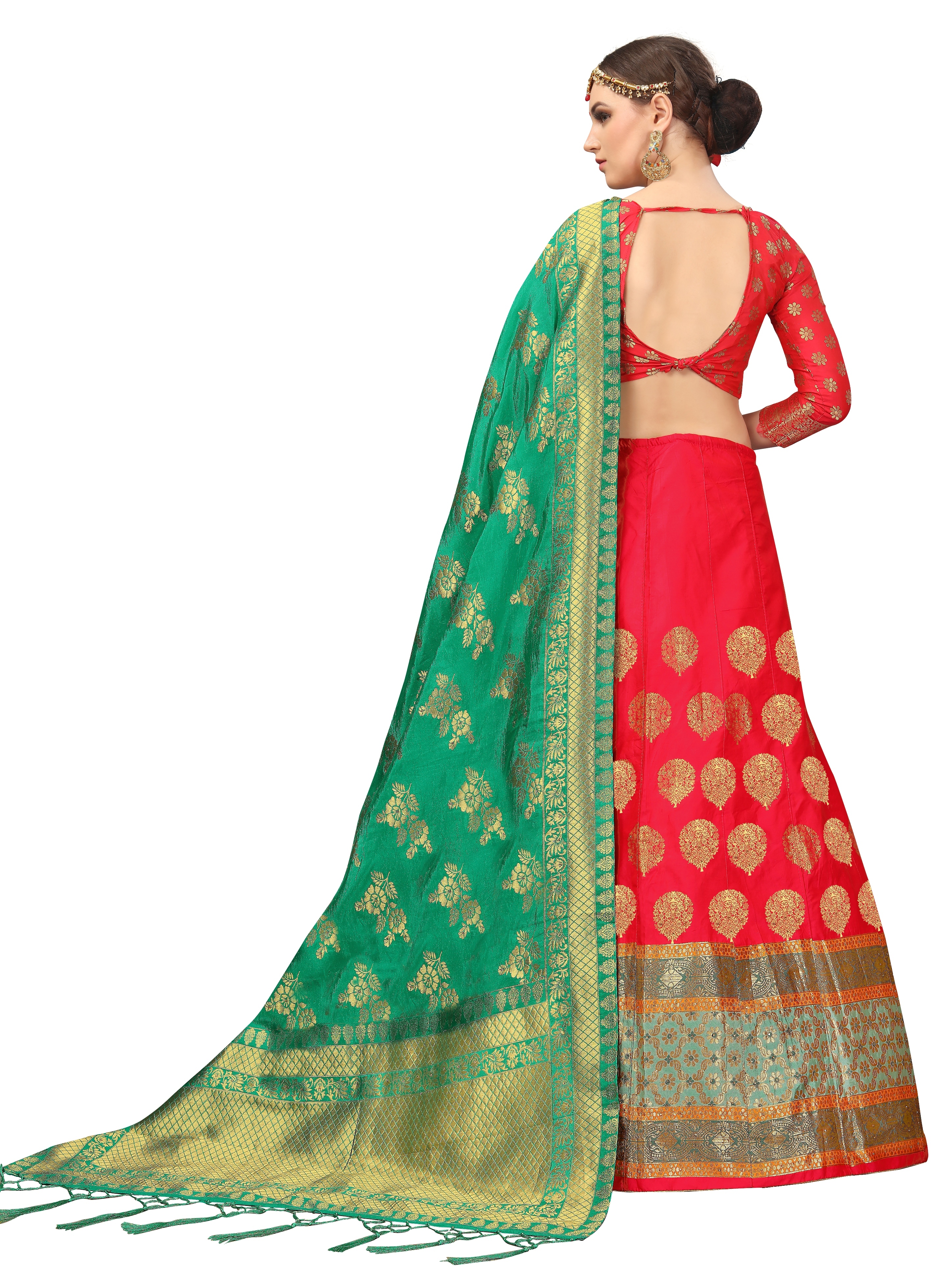 Designer Lehenga Red Colors
