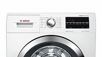 Bosch 8 Kg Front Load Washing Machine - 1400 Rpm, Silver Porcelain-coated Steel Tub, 15 Wash Programs, Fully Automatic All-in-one Washer/dryer, 2 Years Warranty