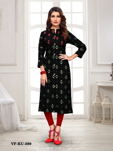 Washable Embroidered Kurtis