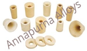 Tundish Nozzles - Ceramic, Various Dimensions | High Temperature & Pressure Resistance, Smooth Cylindrical Design for Steelmaking