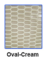Hospital Net Curtains - 100% Polyester, Plain Style In White & Cream | Available In Circle, Oval, Square Shapes, Widths Of 43"/44" & 60"