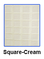 Hospital Net Curtains - 100% Polyester, Plain Style In White & Cream | Available In Circle, Oval, Square Shapes, Widths Of 43"/44" & 60"