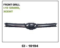 Car Front Grill I10 Grand/Xcent (Cinew) Vehicle Type: 4 Wheeler