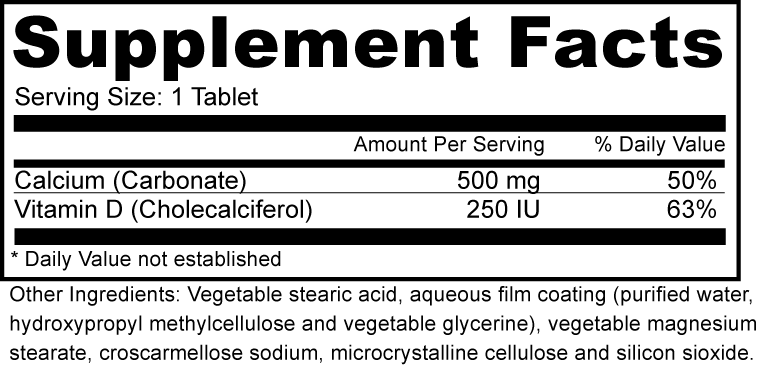 Calcium Vitamin D Tablet