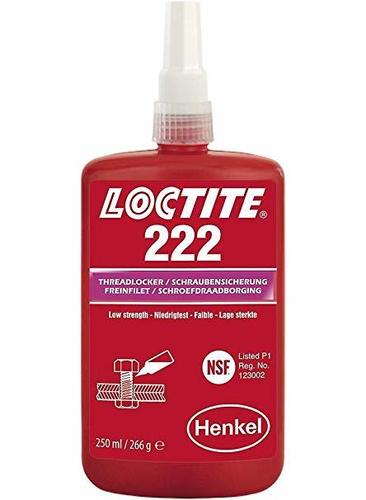 Kottayam Food Grade Nsf 50Ml Loctite 222 Thread Locker Chemical Composition: One Component - Requires No Mixing