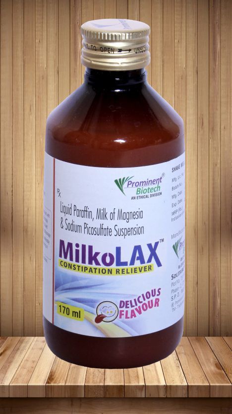 Liquid Paraffin 1.25 Ml, Milk Of Magnesia 3.75 Ml & Sodium Picosulfate 3.33 Mg/5ml Generic Drugs