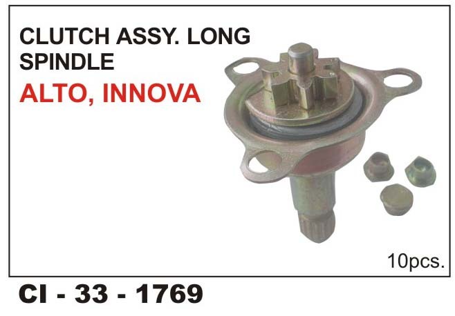 Clutch Assy Long Spindle Alto, Innova - Long Spindle Design | 4 Wheeler Compatibility, Warranty Included