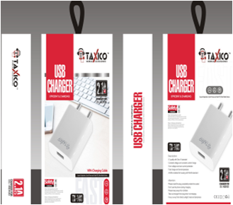 केबल के साथ TX-101 2.1Amp सिंगल यूएसबी