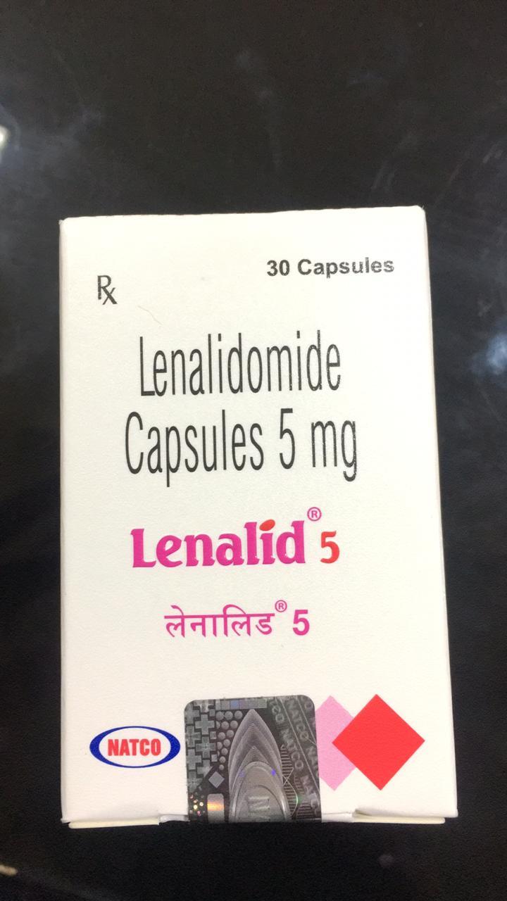 Lenalid 25 Mg Capsules Health Supplements