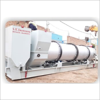 Rotary Drum Dryer - Color: Silver