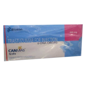 Canmab Injection - 100mg Intravenous, Blue Trastuzumab | Refrigerated Storage, Developed by Roche