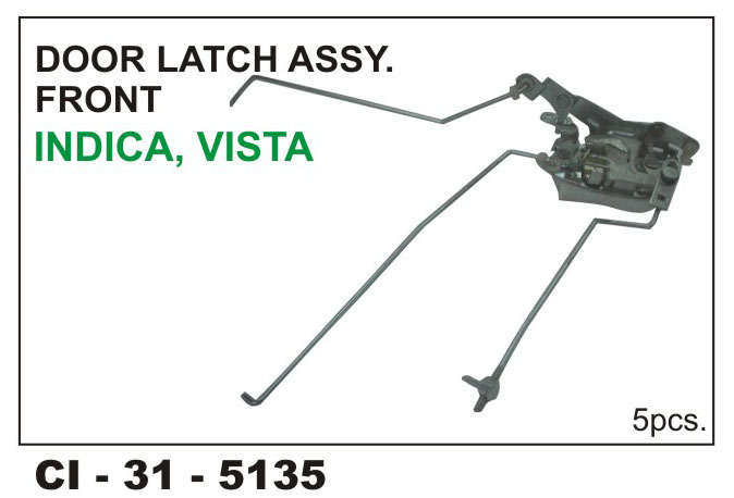 Door Latch Assembly - Front for INDICA & VISTA | 4-Wheeler Compatibility, Warranty Included