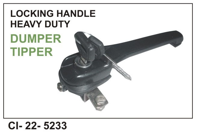Locking Handle Heavyduty Dumper Tipper - Heavy-duty Steel Construction, 4-wheeler Compatibility | Warranty Included, Ideal For Tipper Vehicles