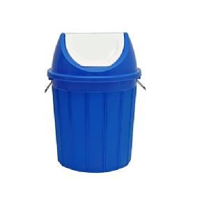 Swing Bin - Eco-Friendly Plastic & Stainless Steel, 5L/8L/13L Capacity, Available in Green, Red, Yellow & Blue, Stable Design with Fixed Swing Lid