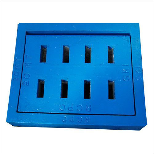 Gratings - Concrete 256x250mm | Blue Color, Hard-wearing, Customizable, Light To Extra Heavy Duty Load Capacity 2.5-35mt