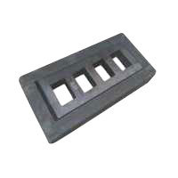 Gratings - Concrete 256x250mm | Blue Color, Hard-wearing, Customizable, Light To Extra Heavy Duty Load Capacity 2.5-35mt