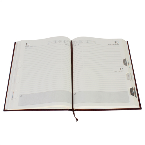 A5 Note Book With Mobile Pocket - 200 Pages Perfect Binding