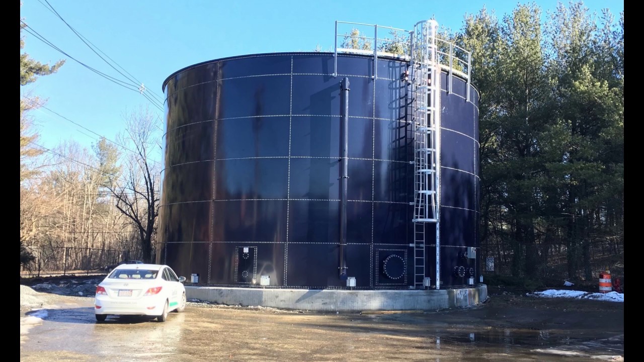Glass Lined Tank - Capacity: 50000 -5000000 Liter/day