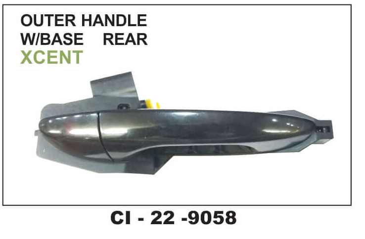 Cuter Handle W/Base Rear Xcent Vehicle Type: 4 Wheeler