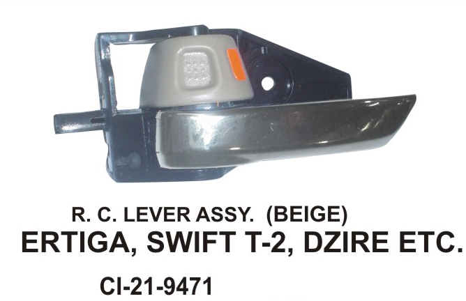 R.C Lever Assy (Beige) ERTIGA, SWIFT T-2, DZIRE - 4 Wheeler Vehicle Type | Warranty Included, Reliable Performance, Enhanced Durability