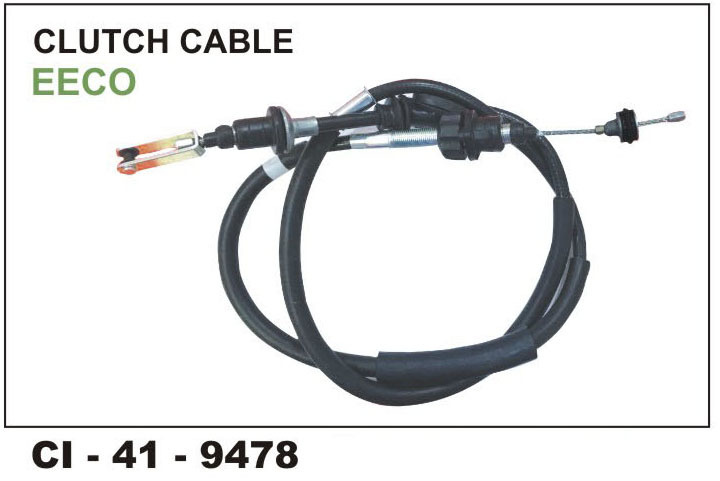 Clutch Cable EECO - Compatible with 4-Wheeler Vehicles | Warranty Included, Reliable Performance for Smooth Clutch Operation