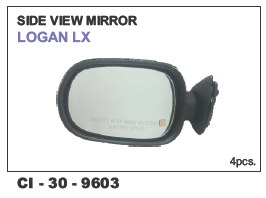 Side View Mirror Logan Lx Vehicle Type: 4 Wheeler