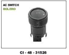 AC Switch BOLERO (cinew) - For 4 Wheeler Vehicles | Warranty Included, Durable Build for Reliable Performance