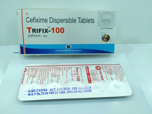 Cefixime Dispersible Tablets - Broad-Spectrum Antibiotic for Bacterial Infections | Effective Against Respiratory, Urinary, Ear, and Skin Infections
