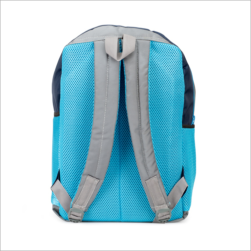 Blue Printed School Bag