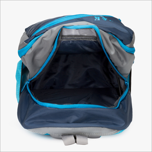 Blue Printed School Bag